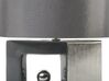 Tischlampe grau 48 cm Trommelform DUERO_167138