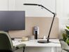 Schreibtischlampe LED Metall schwarz 80 cm verstellbar GRUS_855117