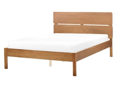 Dřevěná postel 140 x 200 cm ze světlého dřeva BOISSET