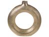 Dekovase Aluminium gold Donut-Form 40 cm COMAL_848959