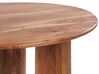 Tavolino legno di acacia chiaro ⌀ 81 cm COLINA_883322