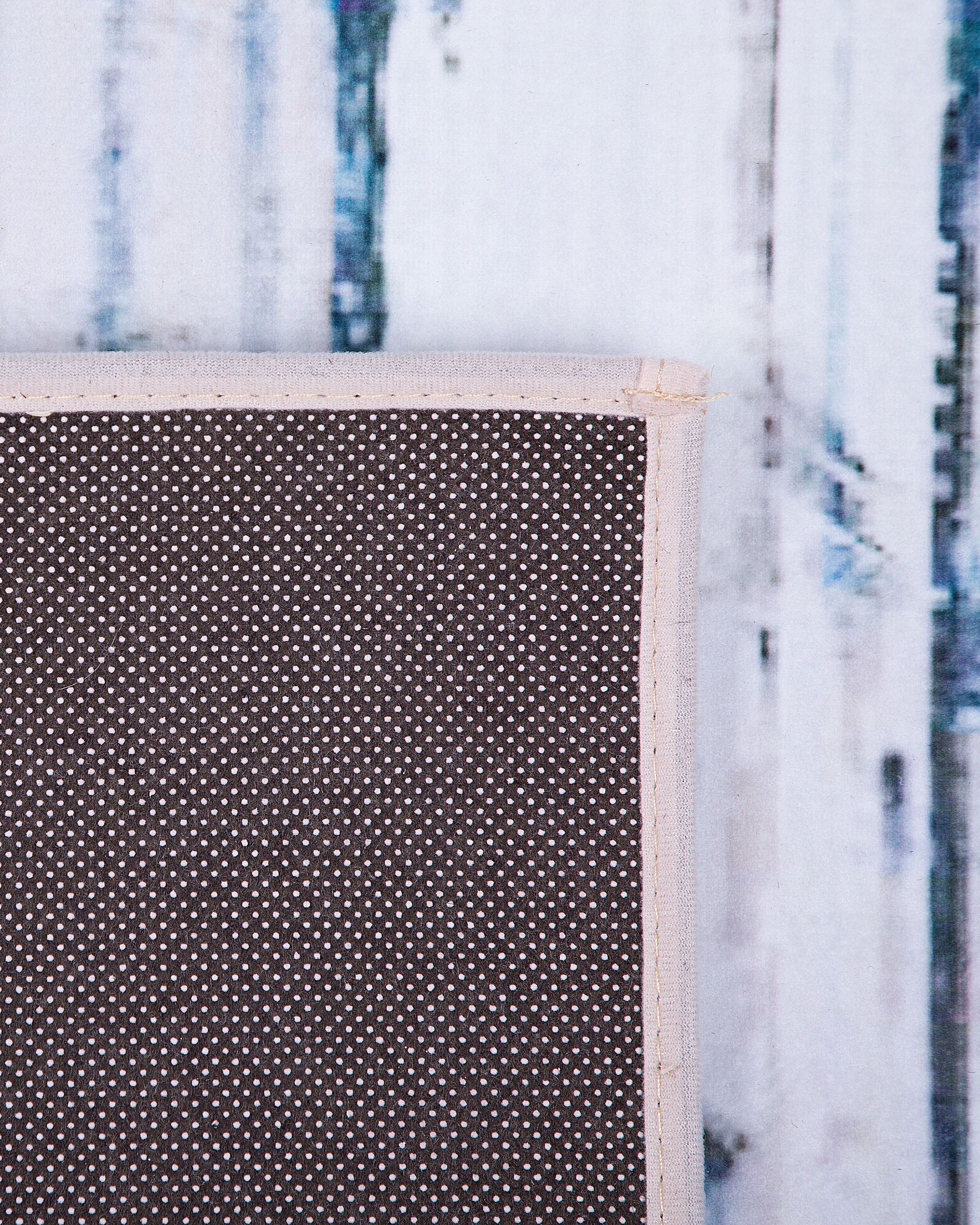 Dywan 80 x 150 cm niebieski BURDUR