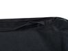 Poltrona sacco tessuto nero 100 x 75 cm SIESTA_672780