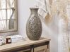 Dekoratívna terakotová váza 51 cm sivá MEGARA_813388