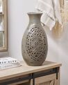 Terracotta Decorative Vase 51 cm Grey MEGARA_813388