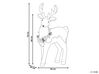 Decorative Figurine Reindeer 70 cm Brown TAPIO_832592