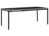Rozkladací jedálenský stôl 160/210 x 90 cm čierny AVIS_793012