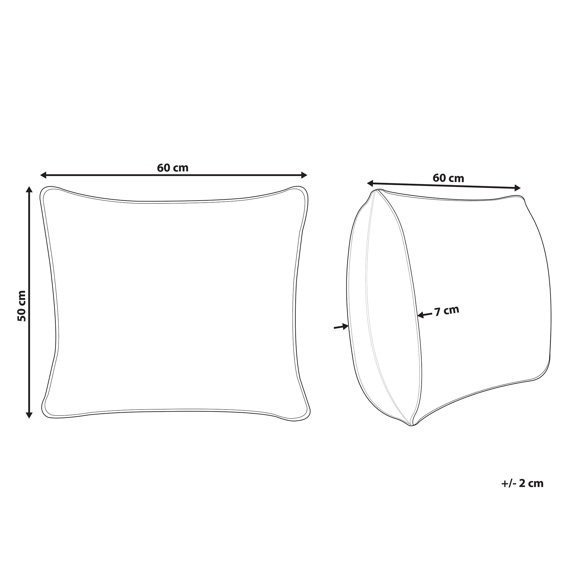 Poduszka bawełniana 50 x 60 cm DIRAN