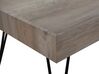Tavolino da caffè legno scuro 100 x 60 cm WELTON_749913