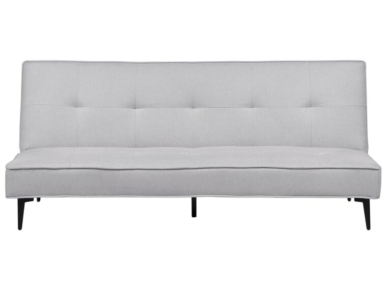 Fabric Sofa Bed Light Grey ESSVIK_894347