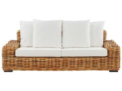 3-istuttava ulkosohva rottinkinen ruskea FORLI 3-istuttava ulkosohva rottinkinen ruskea FORLI