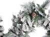Guirlande de Noël LED effet neige 270 cm blanc WHITEHORN_813256