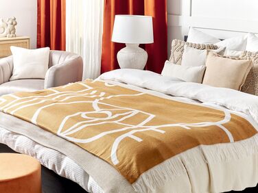 Blanket 130 x 170 cm Orange PALHI
