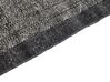 Teppich Wolle schwarz / cremeweiß 140 x 200 cm Streifenmuster Kurzflor ATLANTI_847266