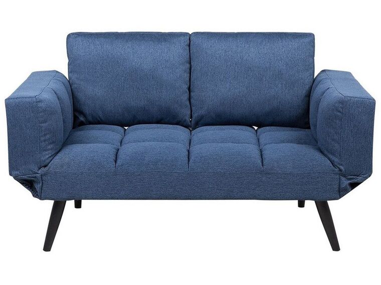 Fabric Sofa Bed Navy Blue BREKKE_731143
