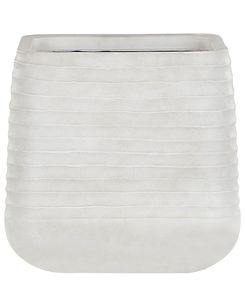 Kukkaruukku polyhartsi valkoinen 50 x 50 cm PARIKIA Kukkaruukku polyhartsi valkoinen 50 x 50 cm PARIKIA