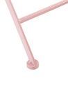 Gartenstuhl Metall rosa 2er Set zusammenklappbar ALBINIA_774566