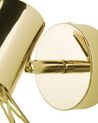 Wandleuchte Metall gold 2er Set Gitter-Design CHENAB_781852