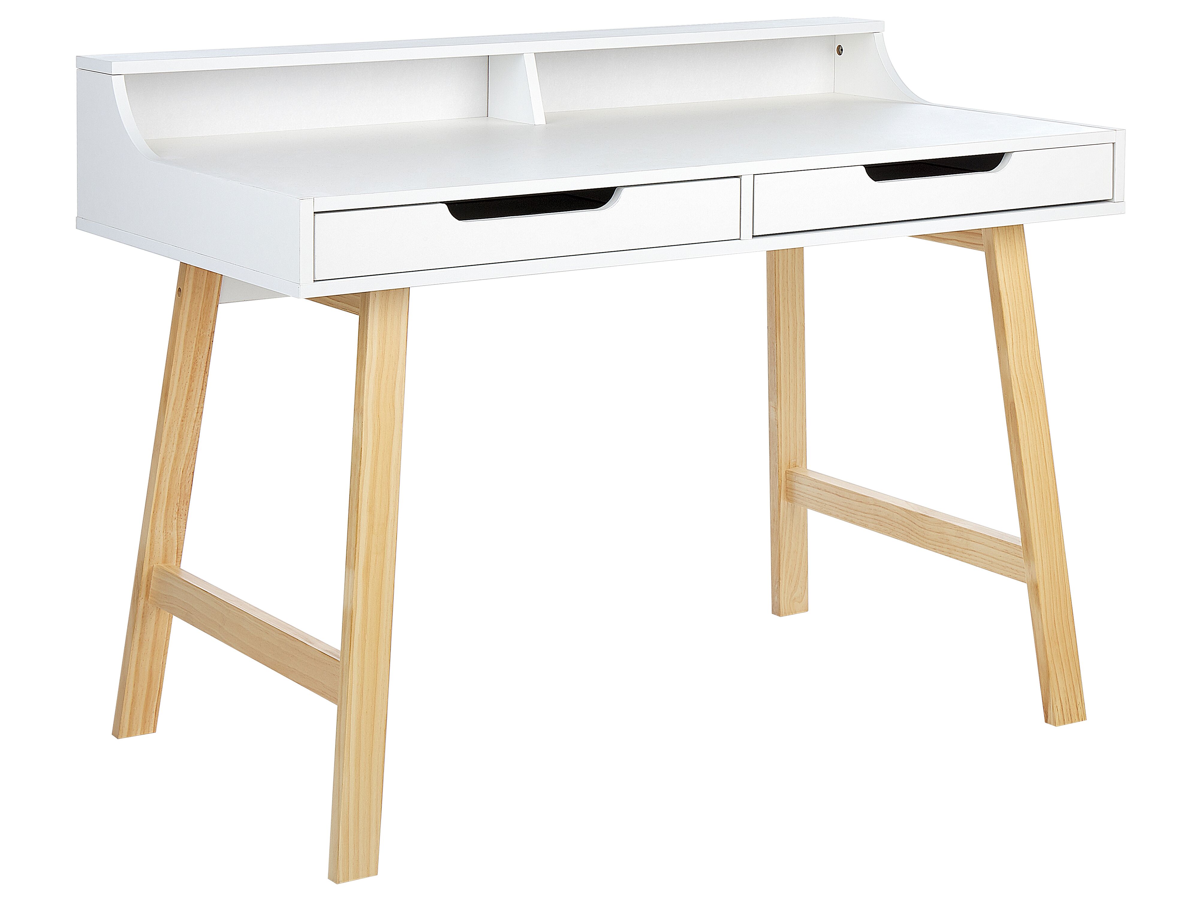 Table B Free - 100 x 60 cm - mélaminé - piétement bois