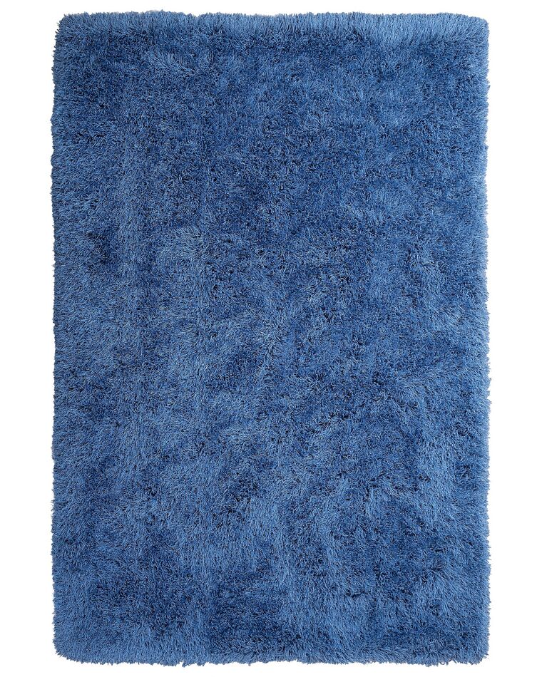 Teppich blau 140 x 200 cm Shaggy CIDE_746862
