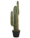 Planta artificial em vaso verde e preto 78 cm CACTUS_822890