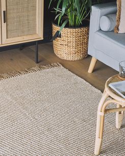 Matto juutti beige 140 x 200 cm ALADAG Matto juutti beige 140 x 200 cm ALADAG