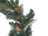 Vánoční věnec zasněžený osvětlený ⌀ 60 cm zelený TENALA_813293