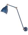 Nástěnná kovová lampa tmavě modrá MISSISSIPPI_882454
