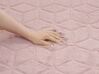 Kunstfellteppich Kaninchen rosa 160 x 230 cm Shaggy THATTA_866770