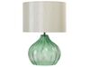 Glass Table Lamp Green KEILA _867376