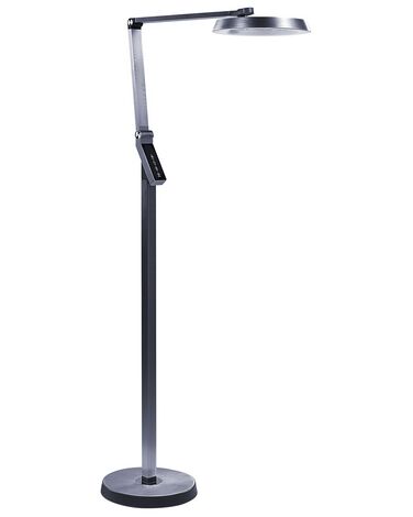 Lámpara de pie LED gris oscuro 170 cm CARINA