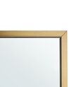 Stehspiegel gold rechteckig 40 x 140 cm TORCY_814074