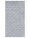 Kunstfellteppich Kaninchen grau 80 x 150 cm Shaggy GHARO_860208