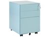 3 Drawer Metal Storage Cabinet Light Blue CAMI_843899