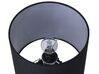 Tischlampe schwarz 37 cm Trommelform CARRION_694923