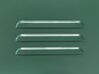 Metal kommode med 4 skuffer grøn 80 x 40 cm ENAGO_868190