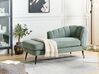 Right Hand Boucle Chaise Lounge Green ALLIER_879231