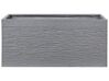Blumentopf grau rechteckig 80 x 37 x 38 cm MYRA_781616