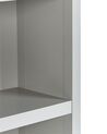 Estantería gris claro/madera clara/plateado 180 cm CLIO_825994