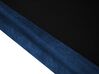 Elegantní tmavě modrá čalouněná pohovka pro 2 LOKKA_704380