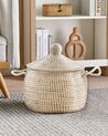 Seagrass Basket with Lid Light MYTHO_886557