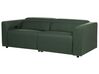 Fabric Electric Recliner Sofa with USB Port Green ULVEN_905034