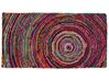 Teppich bunt 80 x 150 cm Shaggy MALATYA_904479