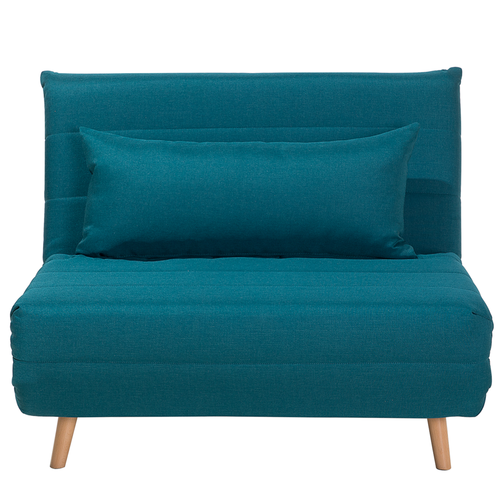 Sofa rozkładana niebieska SETTEN