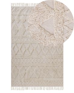 Matto puuvilla beige 140 x 200 cm DIDIM