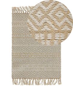 Matto juutti beige 50 x 80 cm DORTYOL Matto juutti beige 50 x 80 cm DORTYOL