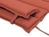 Sun Lounger Pad Cushion Red BRESCIA_746509