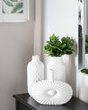 Vase décoratif blanc 31 cm EMAR_733852