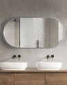 LED Wall Mirror 120 x 60 cm Silver CHATEAUROUX_837524