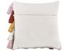 Set of 2 Cotton Cushions 45 x 45 cm Multicolour RAINSTAR_913177